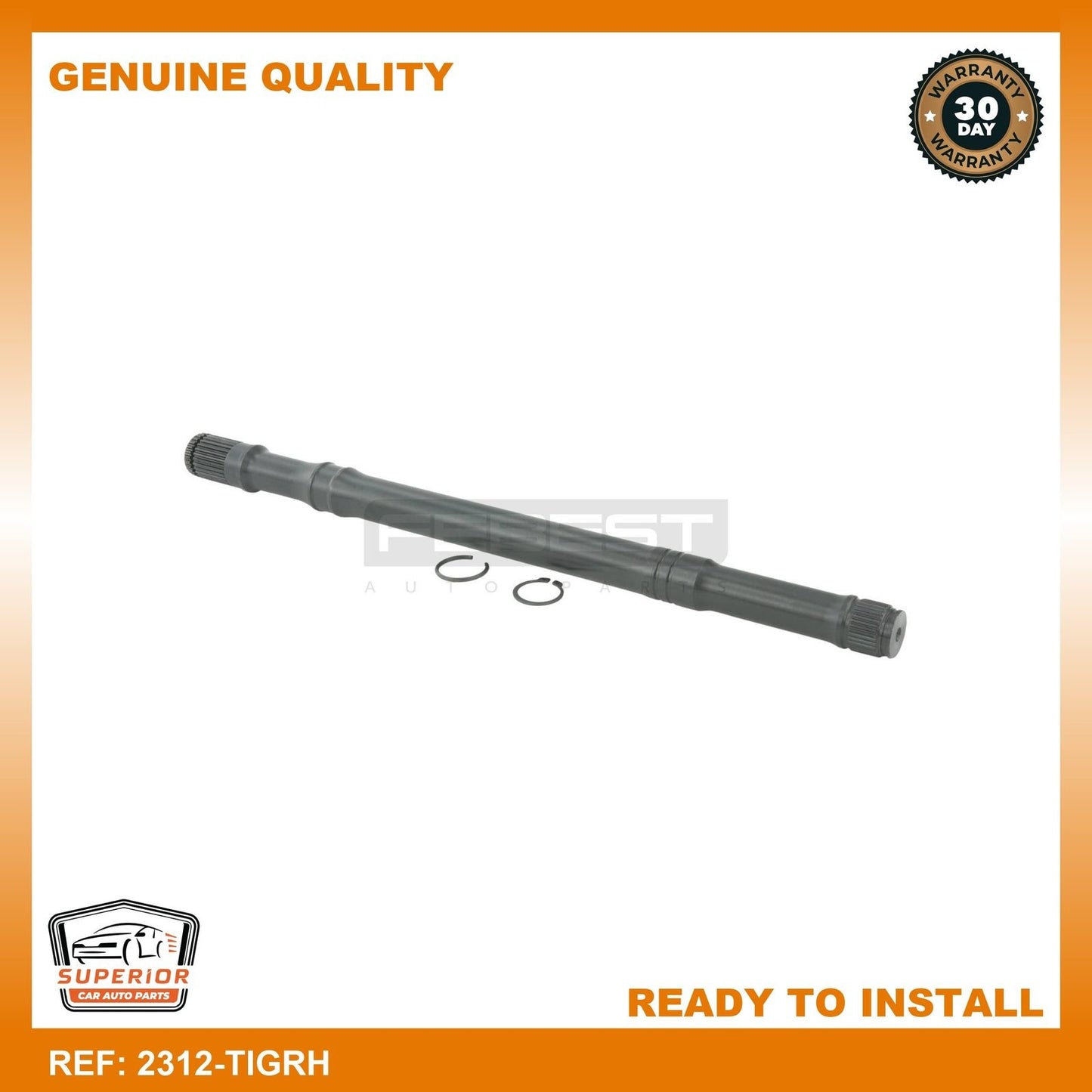 FEBEST 2009-2018 Volkswagen Tiguan Drive Shaft 2312-TIGRH