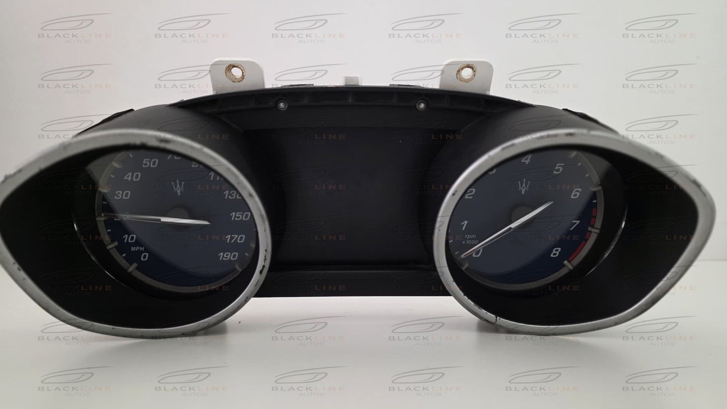 2013-2024 Maserati Ghibli SPEEDOMETER CLUSTER 670100152