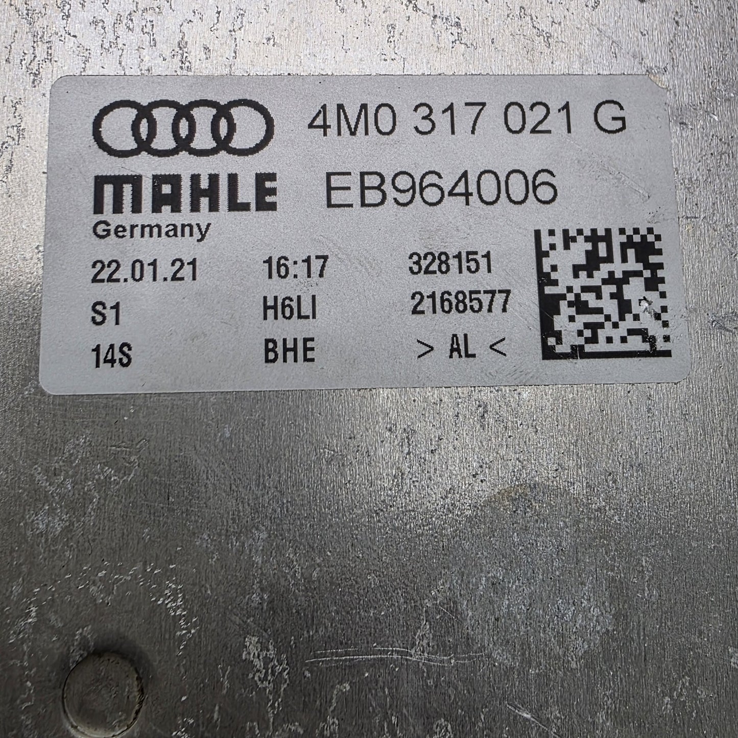 2011-2016 Volkswagen Touareg Automatic Transmission Oil Cooler 4M0317021G