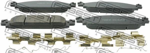 FEBEST 2011 Ford Explorer Pad Kit Disc Brake Front 2101-EXPVF