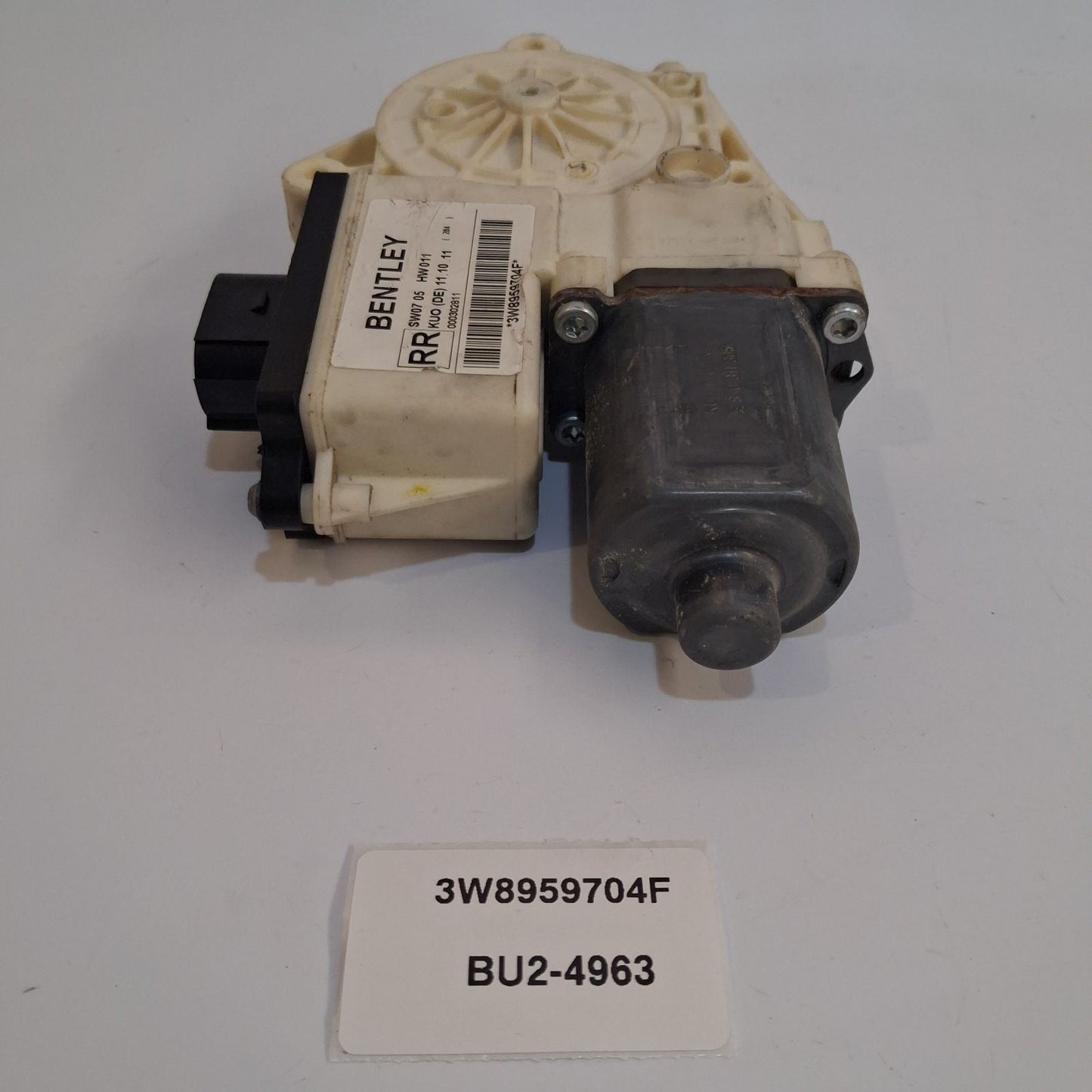 2011-2018 Bentley Continental GT Window Regulator Motor 3W8959704F