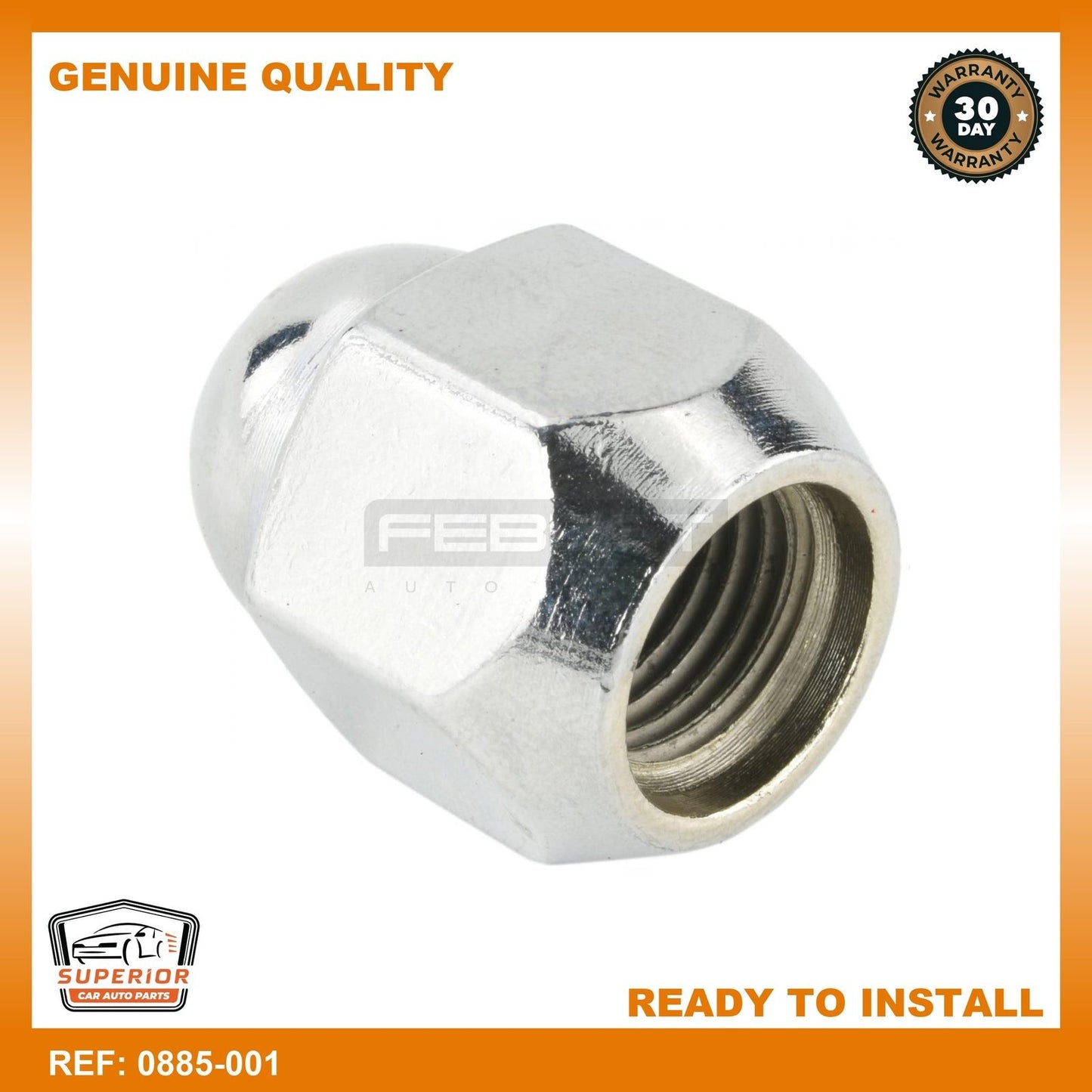 FEBEST 2013-2020 Subaru BRZ Wheel Nut 0885-001