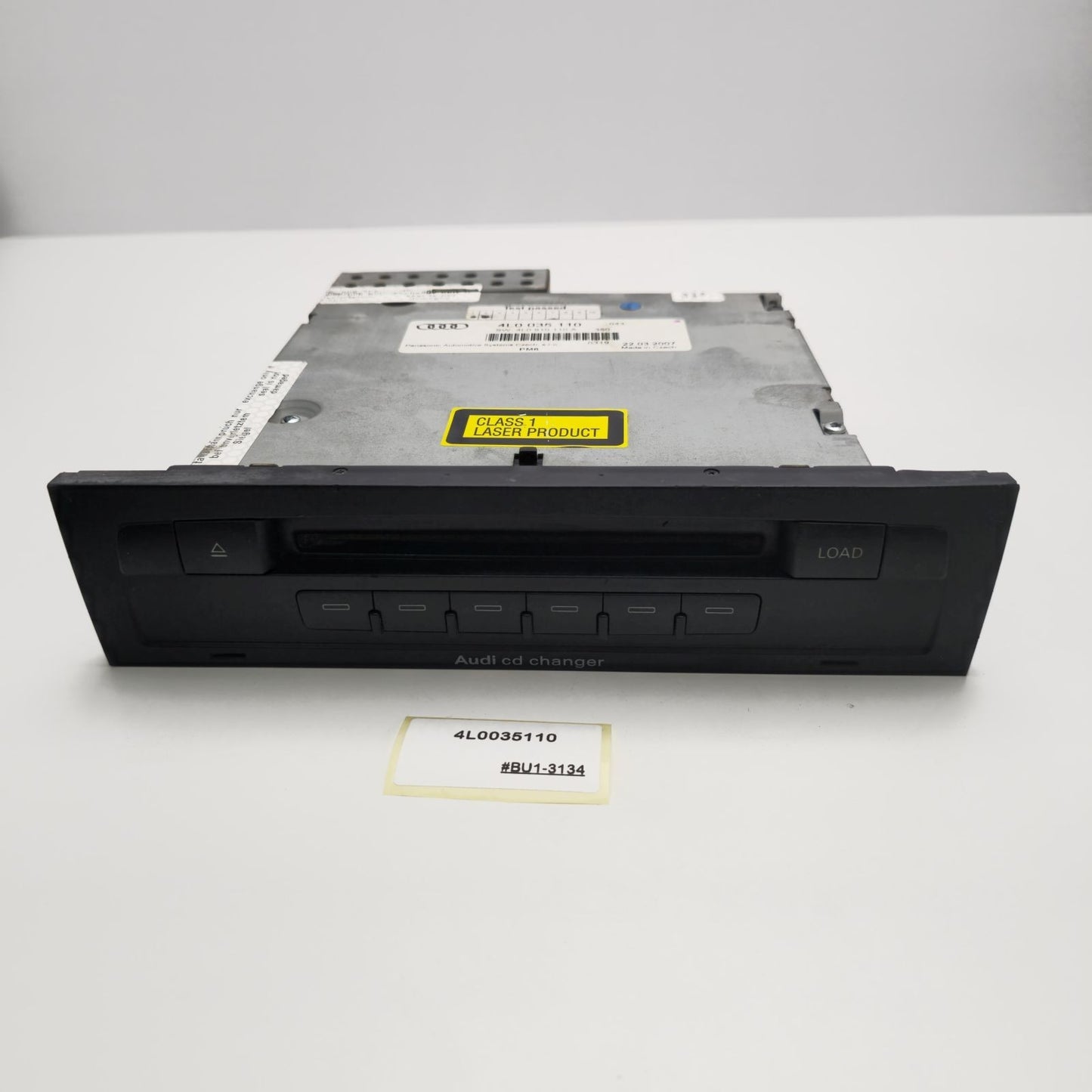 2007-2009 Audi A6 CD Disc Changer Receiver Unit 4L0035110