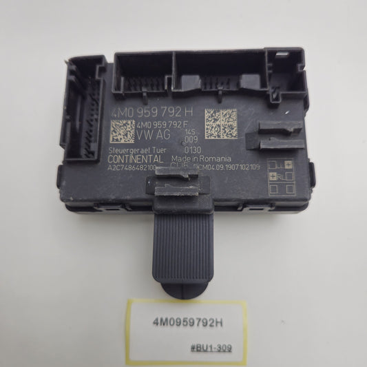 2017-2020 Audi S5 Front Right Door Control Unit 4M0959792H