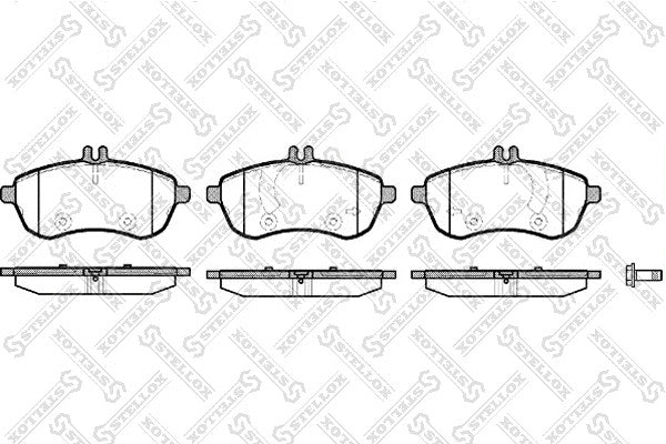 STELLOX MERCEDES-BENZ Brake Pad Set - 0054200820S