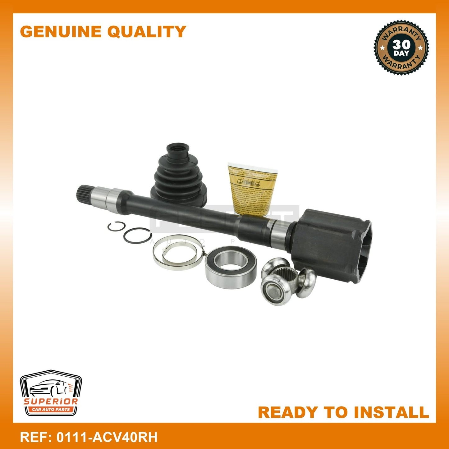 FEBEST 02-11 Toyota Camry Inner CV Joint Right 0111-ACV40RH