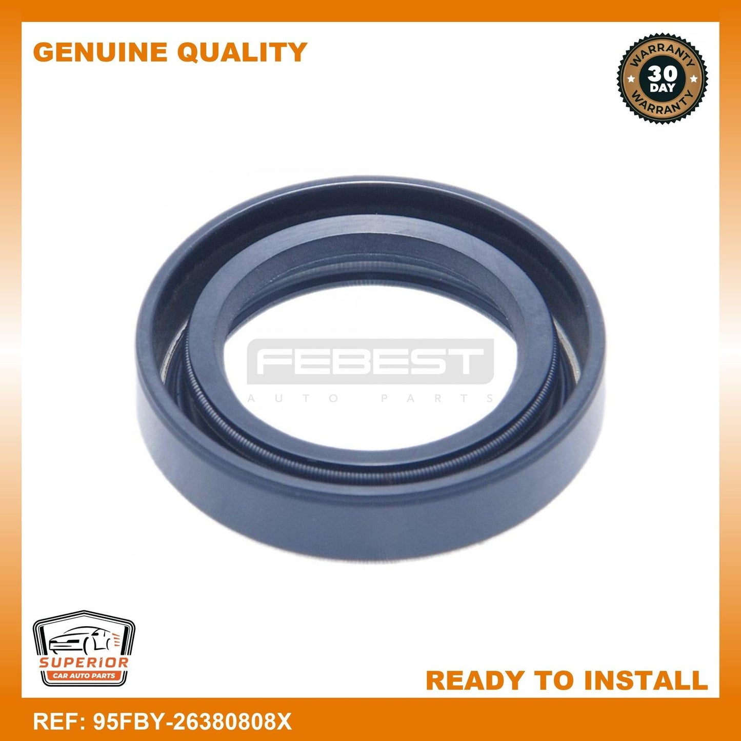 FEBEST SUZUKI Drive Shaft Oil Seal 95FBY-26380808X