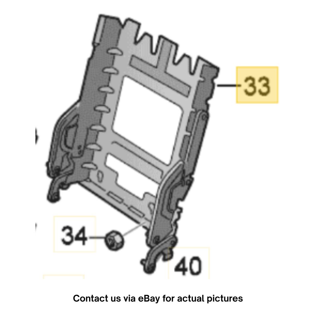 2012–2015 Audi A6 Mounting with Fixing Parts Used OEM 4G8898587