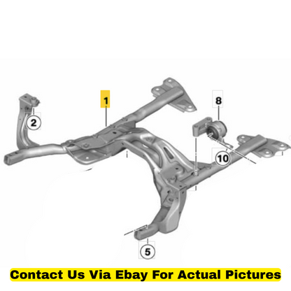2012 Mini Cooper Countryman Front Axle Support (Subframe) Used OEM 31119807743