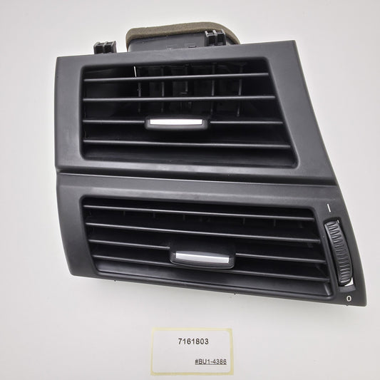 2007-2010 BMW X5 FRONT DRIVER SIDE DASH AC HEATER AIR VENT 7161803