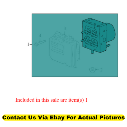2011 Chevrolet Camaro ABS Hydraulic Assembly Used OEM 19417180
