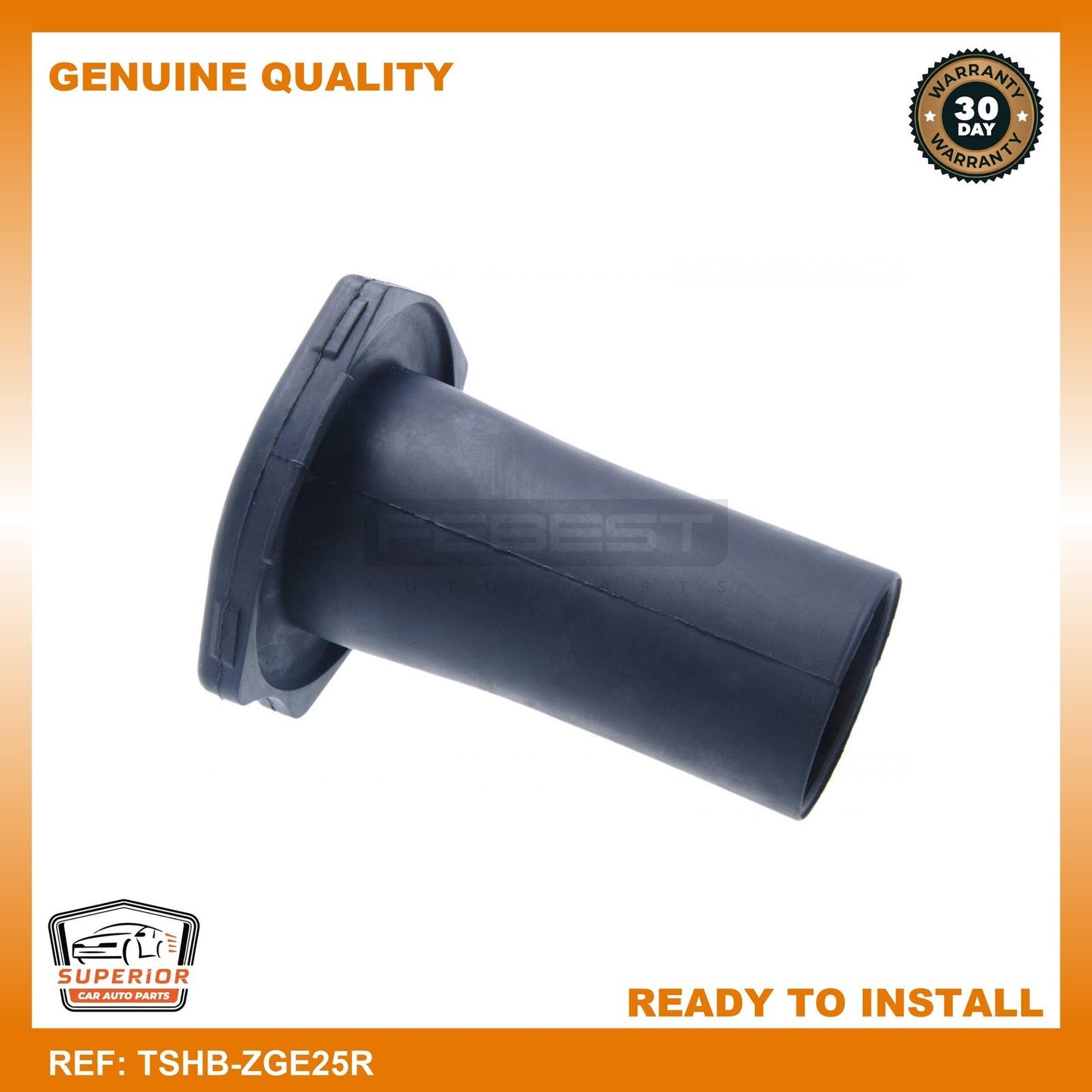 FEBEST 1984-1990 Toyota Land Cruiser Rear Shock Absorber Boot TSHB-ZGE25R