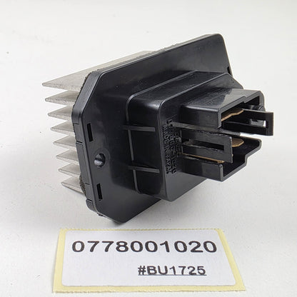 2009-2019 Jaguar XJ A/C Heater Blower Motor Resistor 0778001020