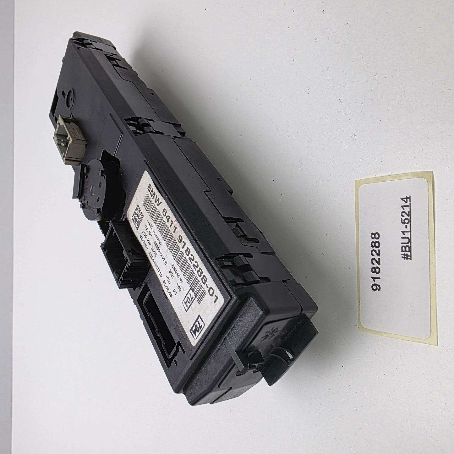 2004-2013 BMW E92 Climate Control Unit 9182288