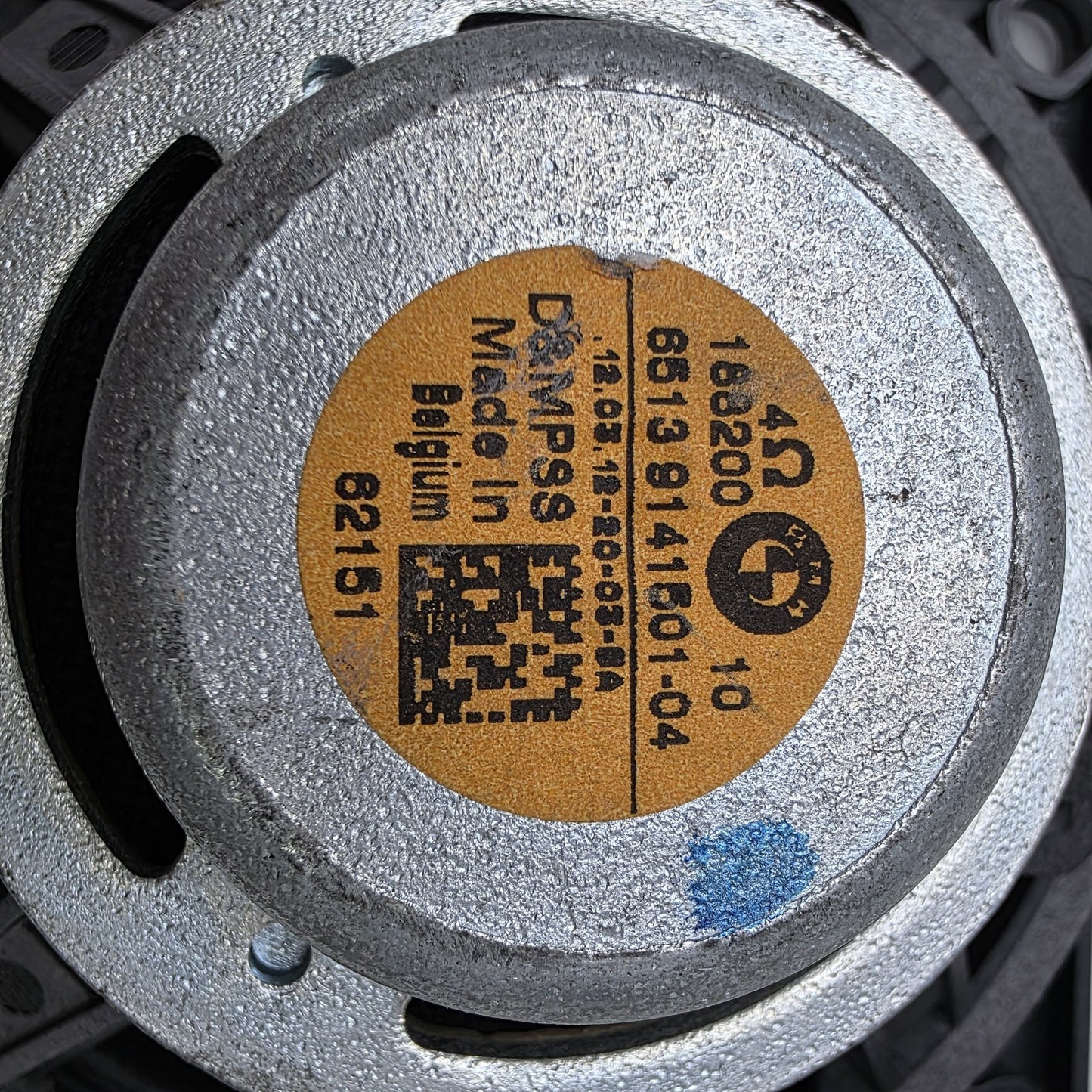 2009-2015 BMW F01 Mid Range Speaker 9141501