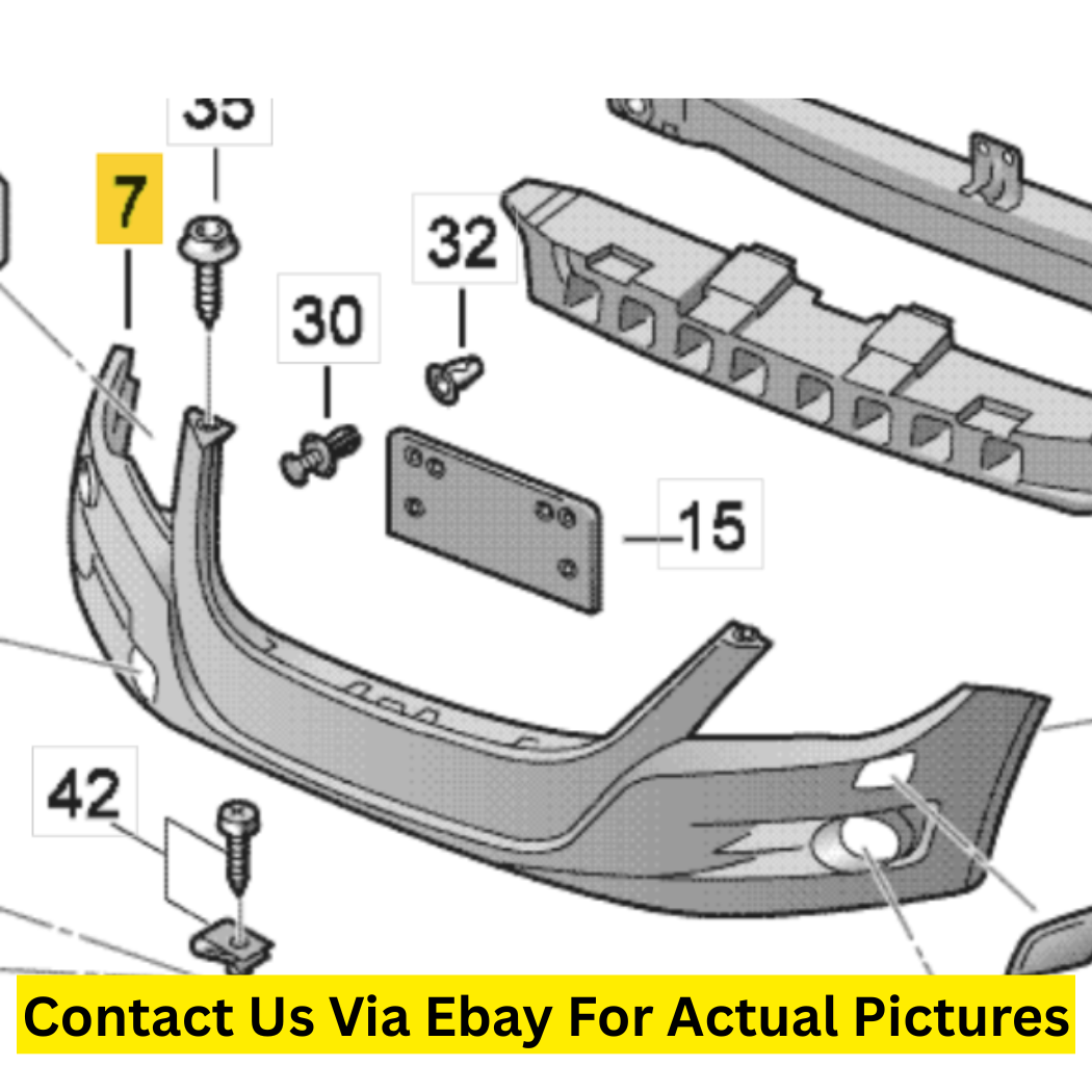 2017 Volkswagen Tiguan Front Bumper Reinforcement Used OEM 5N0807217DA