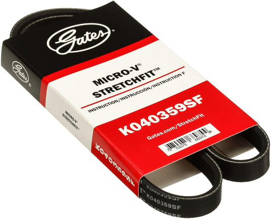 GATES 2022-2023 Ford Explorer Stretch Fit Micro-V Serpentine Belt K040359SF