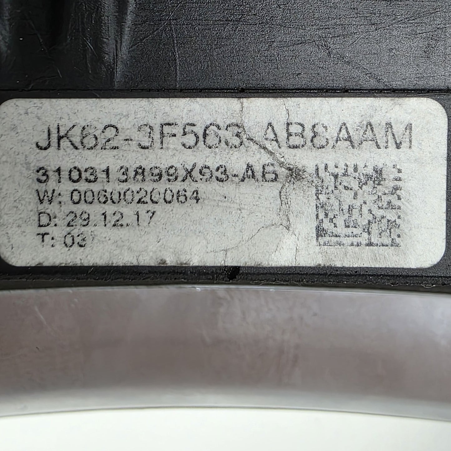 2018-2020 Range Rover Velar L560 Heated Steering Wheel JK623F563AB8AAM