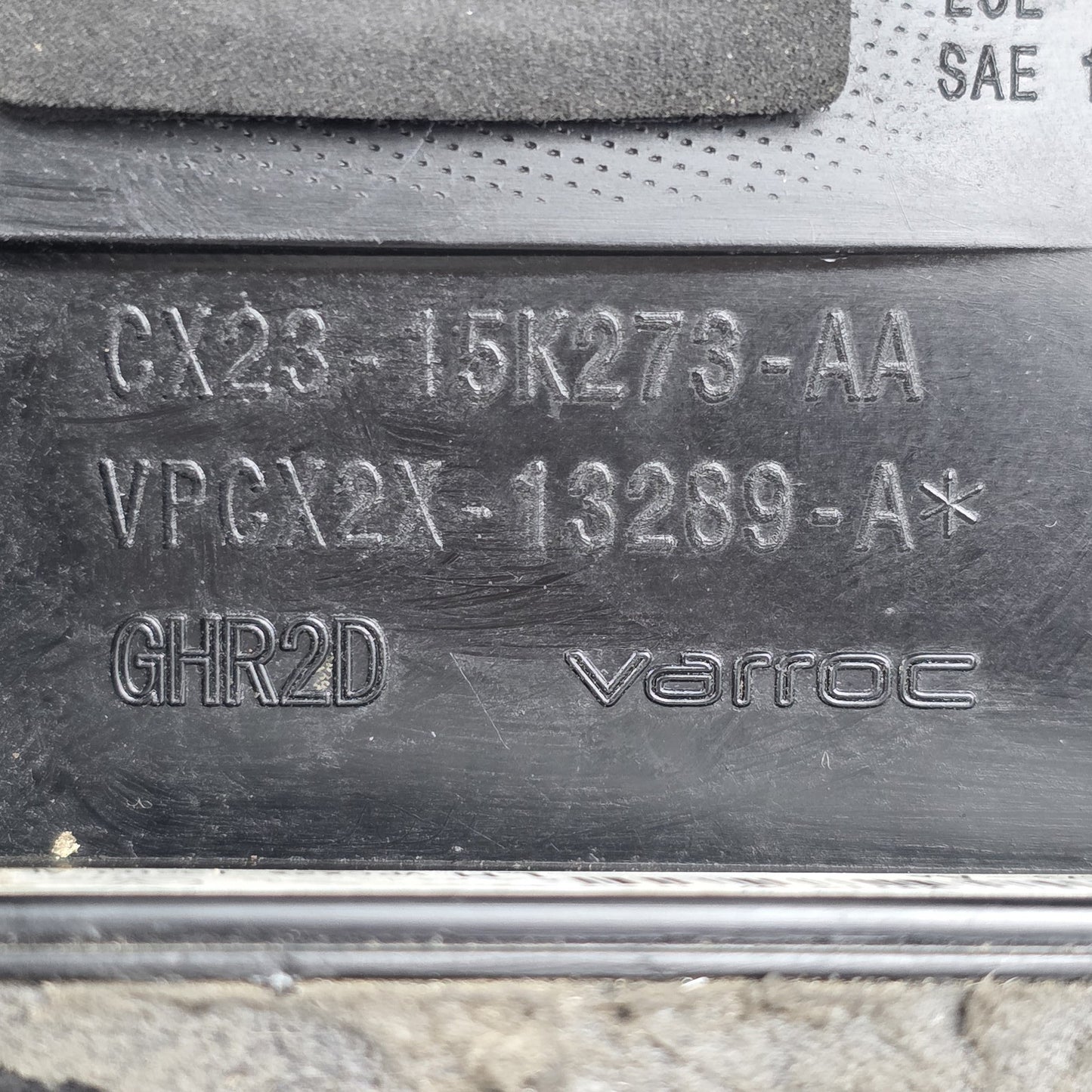 2012-2015 Jaguar XF Left Inner Trunk Tail Light CX2315K273AA