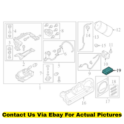 2012 Audi A8 Quattro Air Suspension Control Module Used OEM 4G0907553G