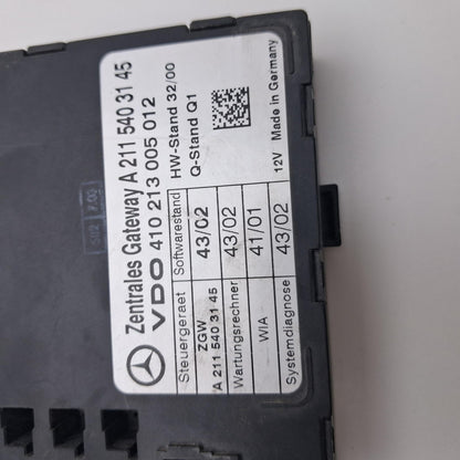 2003-2011 Mercedes-Benz W211 Central Gateway Control Unit A2115403145
