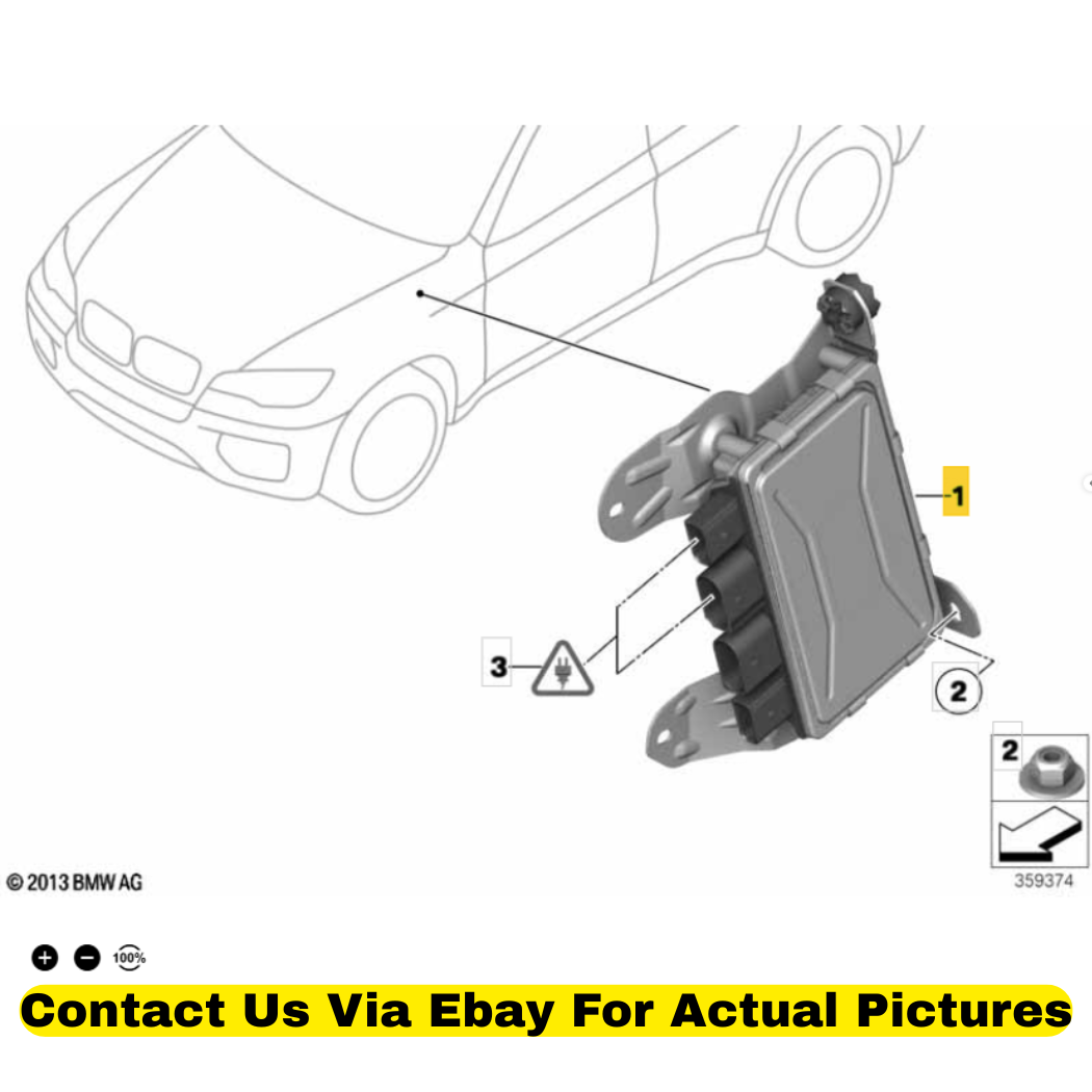 2012 BMW X6 Active Steering Control Unit Used OEM 32416854033