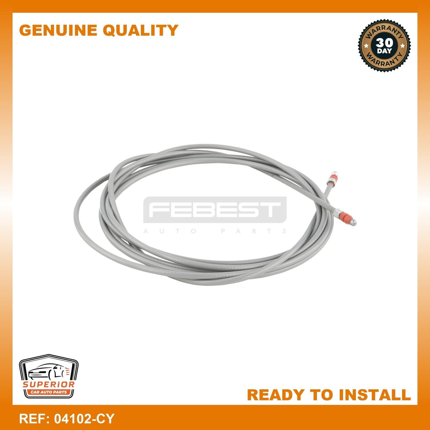 FEBEST 06-17 Mitsubishi Lancer Cable Assy Tailgate Lock Control 04102-CY