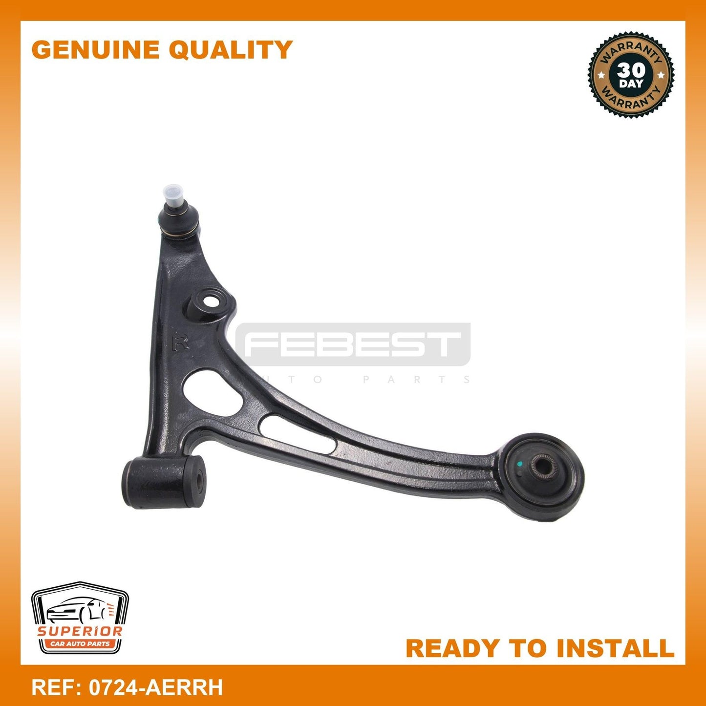 Febest 2002-2003 Suzuki Aerio Right Front Arm 0724-AERRH