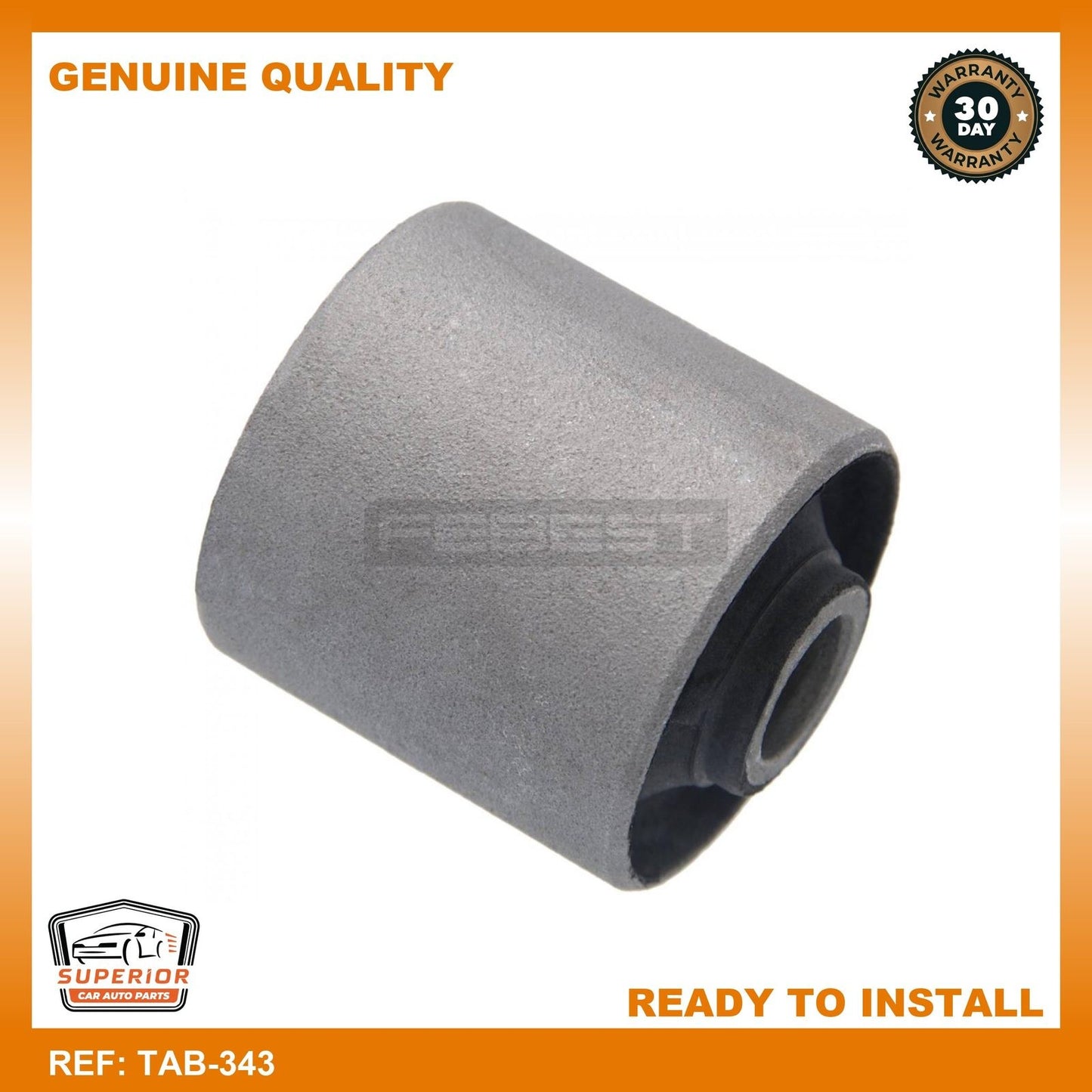 Febest Bushing, Rear Trailing Arm TAB-343