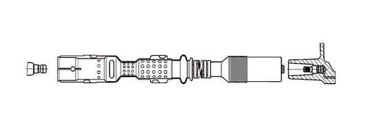 BREMI 2003-2006 Mercedes-Benz CLK500 Spark Plug Wire 197E25