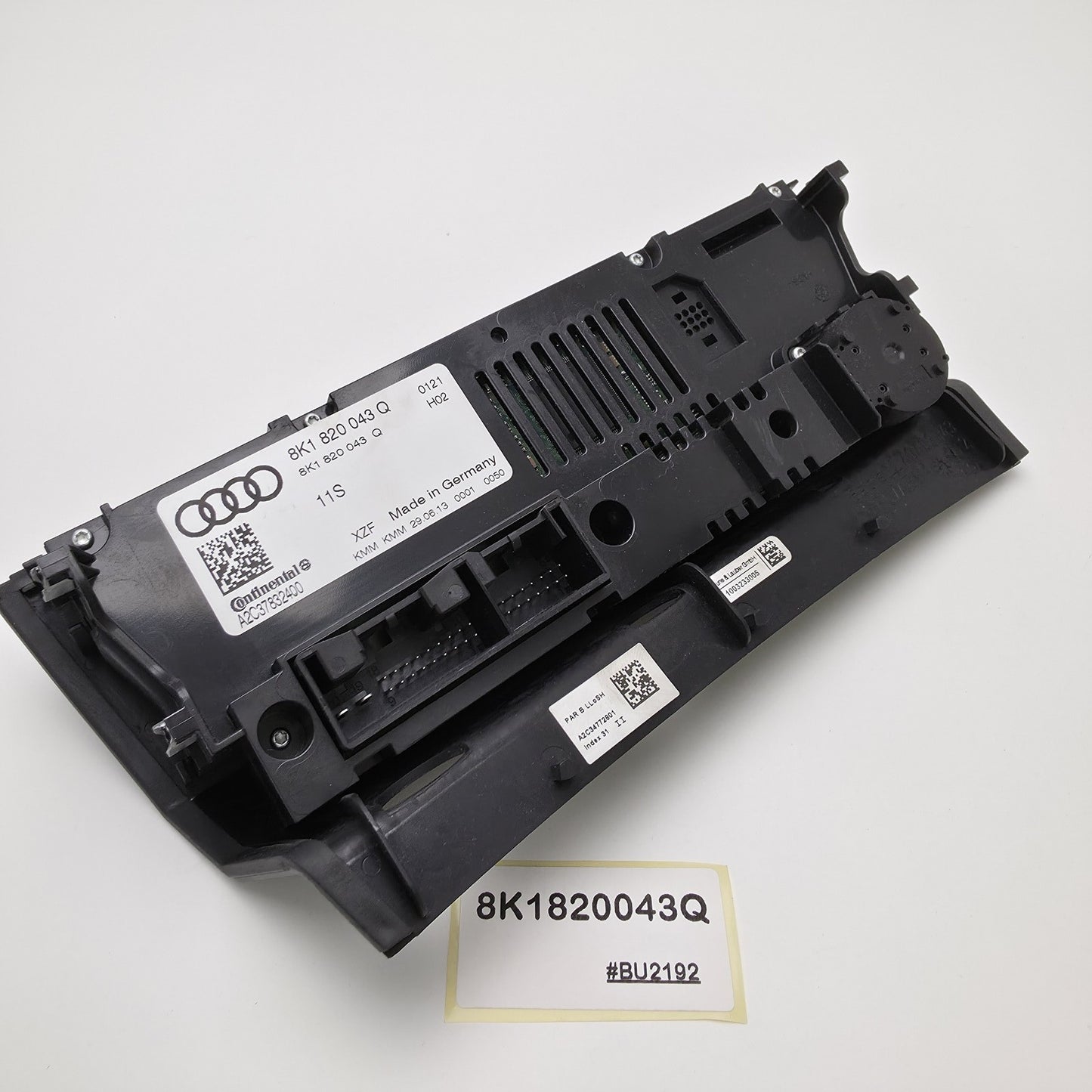 2013-2016 Audi A4 B8 Single Zone A/C Climate Control 8K1820043Q