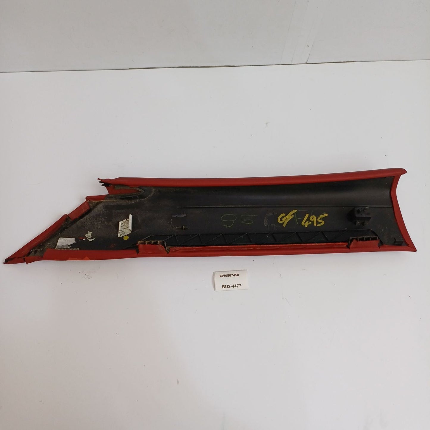 2013-2018 Bentley Flying Spur Front Right A Pillar Trim Panel 4W0867458