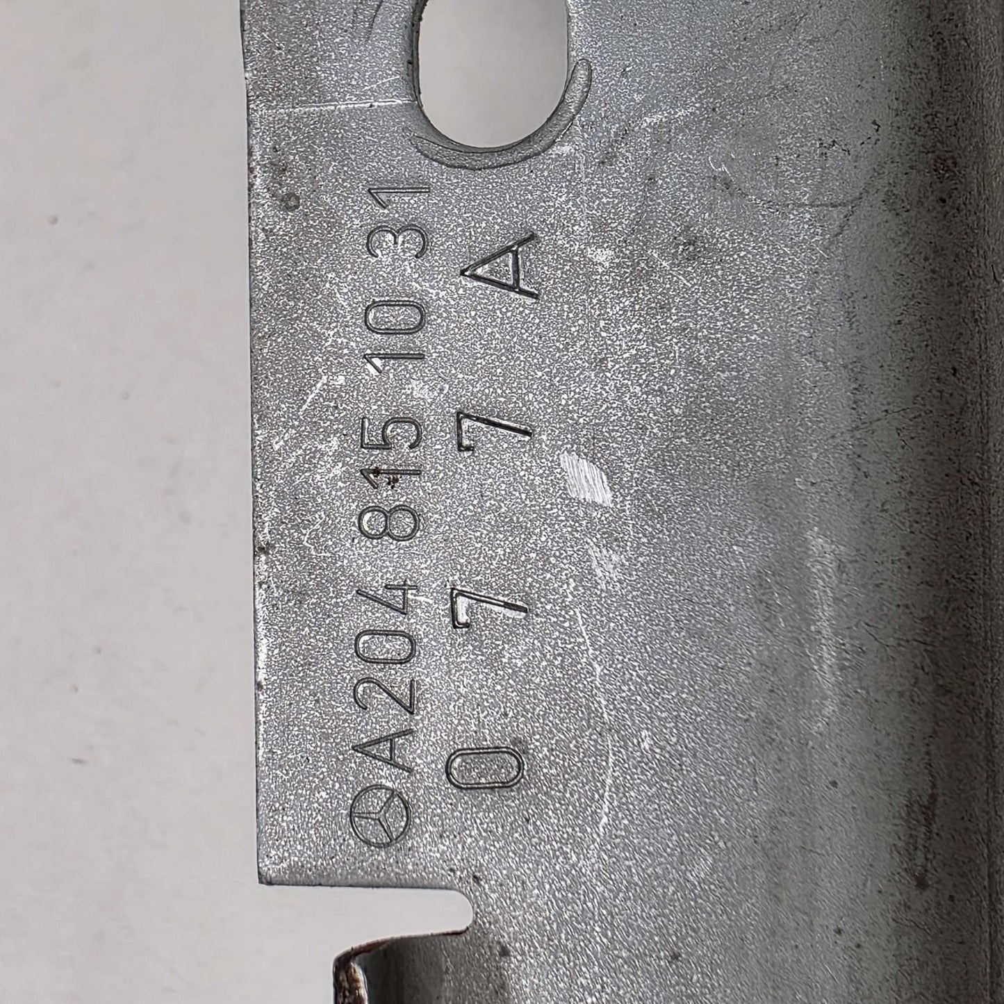 2008-2014 Mercedes-Benz C-Class Front Right Roof Console Rail A2048151031