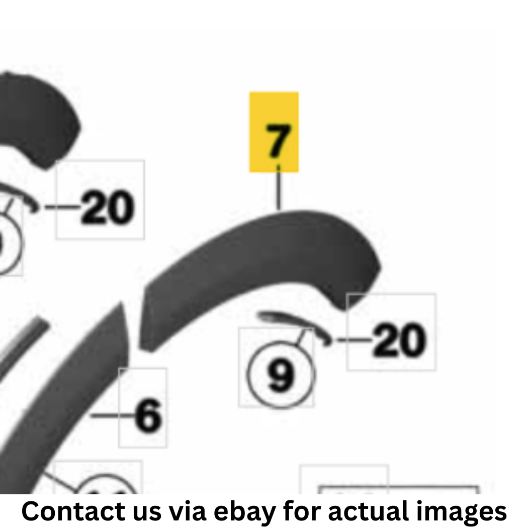 2012 Mini Cooper Countryman Rear Left Wheel Arch Covers Used
