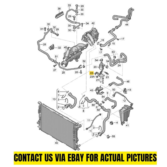 Audi 2012-2016 A5 Engine Water Pump Bracket 06H121079K