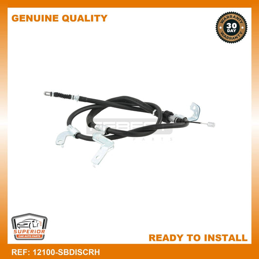 Febest 2010-2017 Hyundai Accent Parking Brake Cable Right 12100-SBDISCRH