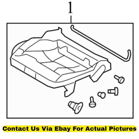 2013 Audi A4 Quattro Front Seat Backrest Frame Used OEM 8K0881157