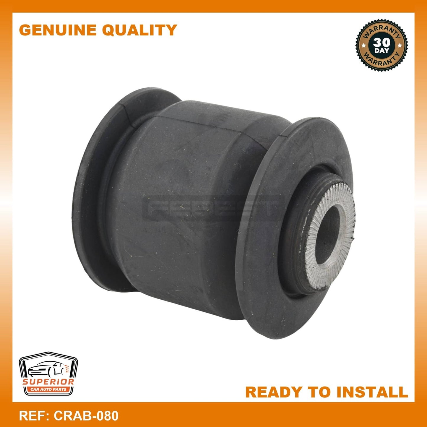 Febest 2007-2019 Jeep Wrangler Rear Transverse Rod Bushing CRAB-080