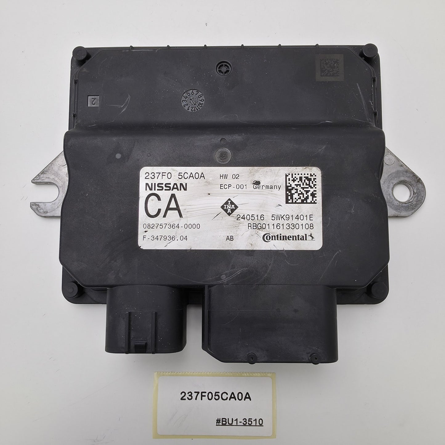 2017-2018 Infiniti Q60 MODULE ASSY-VTC CONTROL 237F05CA0A