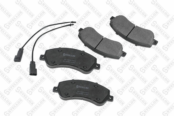 STELLOX 2007-2014 Ford Transit Front Brake Pads Set 13071402