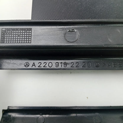 1998-2005 Mercedes-Benz S-Class OUTER REAR COVER SLIDE RIGHT SEAT A2209192220