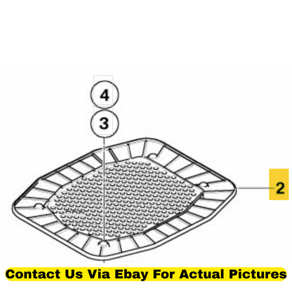 2012 BMW X6 Audio Speaker & Woofer Set Used OEM