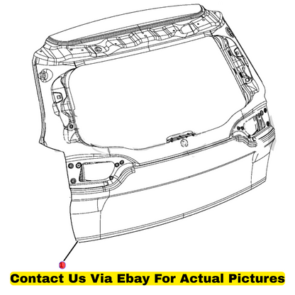 2014 Jeep Cherokee Liftgate Used OEM 68104185AB
