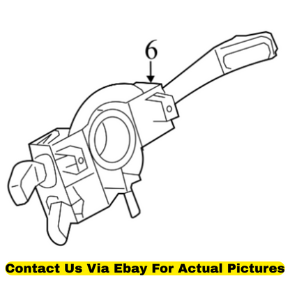 2016 Audi A6 Quattro Combination Switch Used OEM 4G8953502A4PK