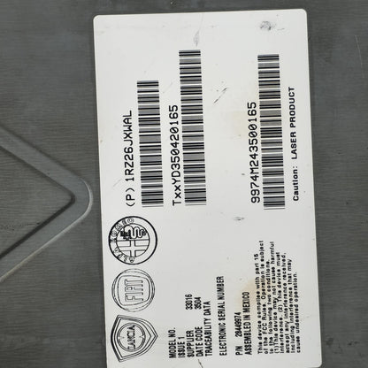 2012-2015 Fiat 500 Multi Media Radio 1RZ26JXWAL