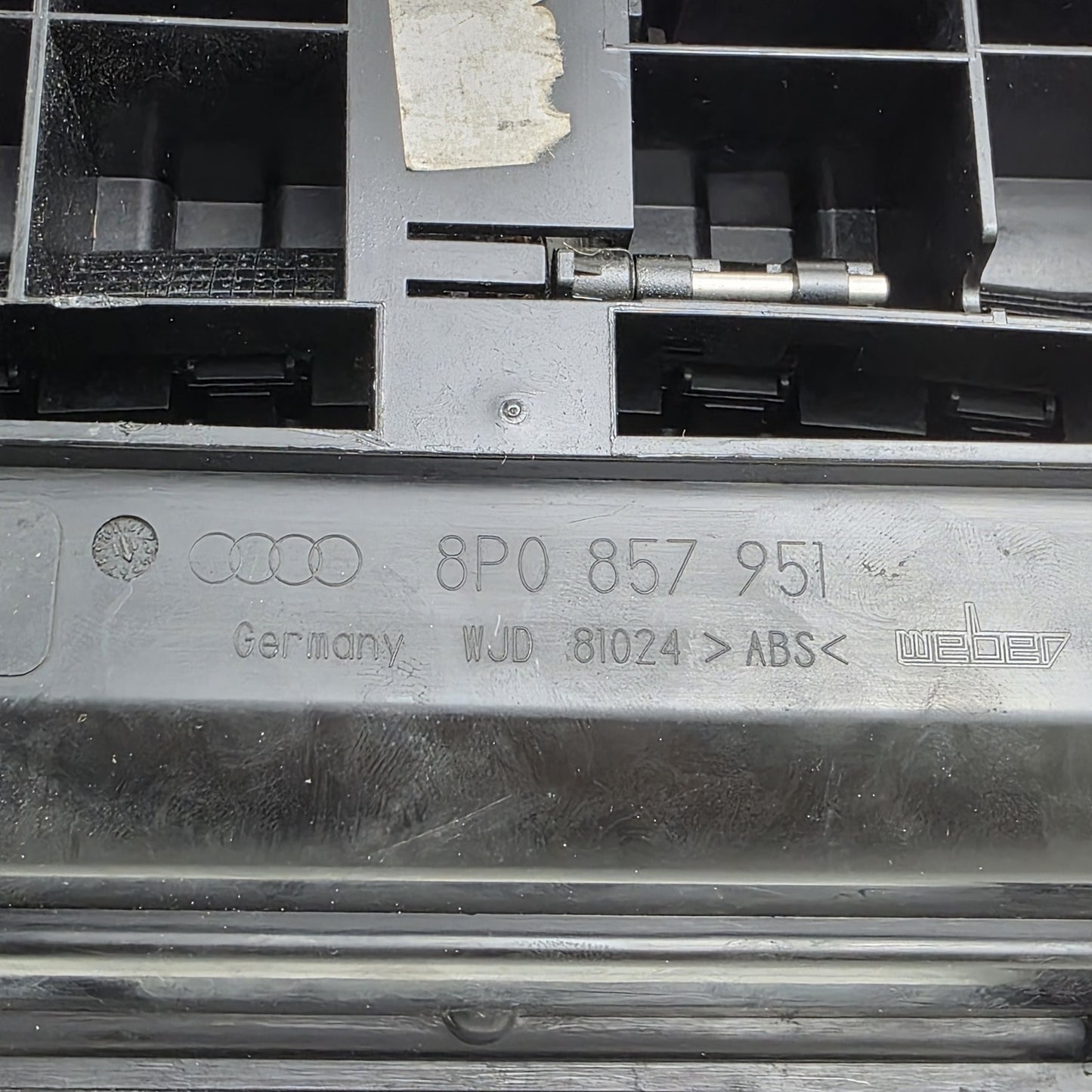 2003-2013 Audi S3 Front Console Ashtray 8P0857951