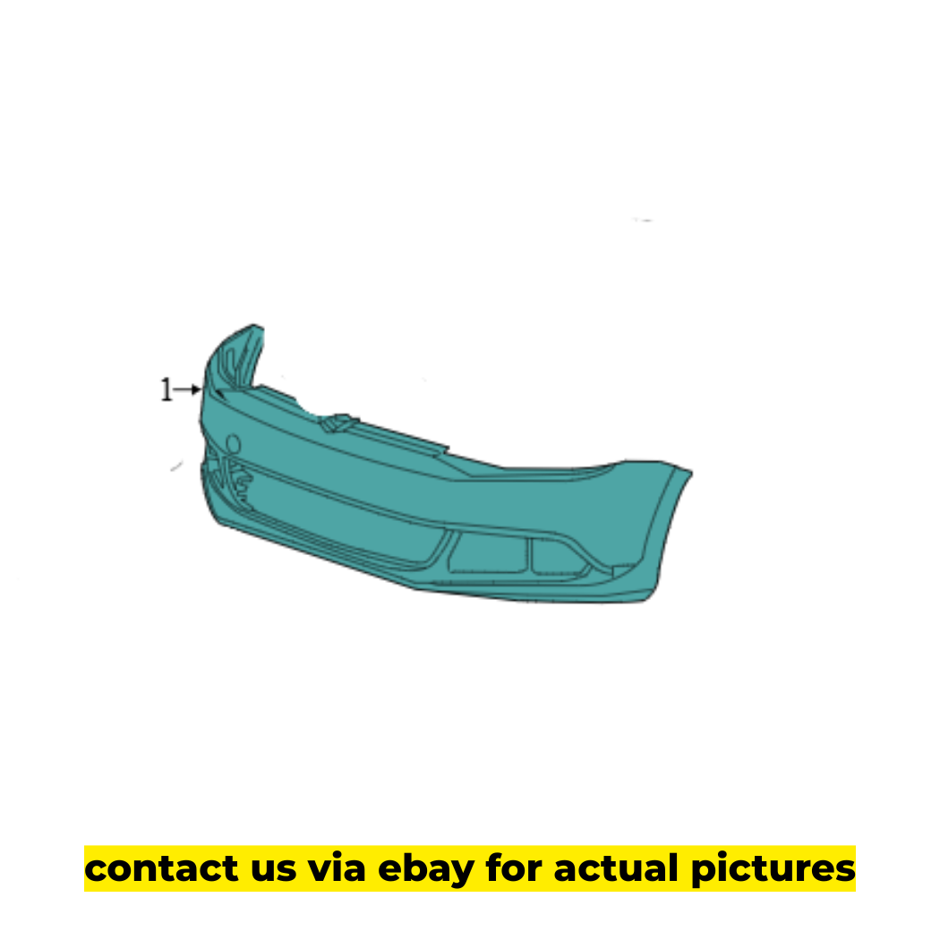2014 Volkswagen Jetta Front Bumper Cover Used OEM 5C6807217DGRU