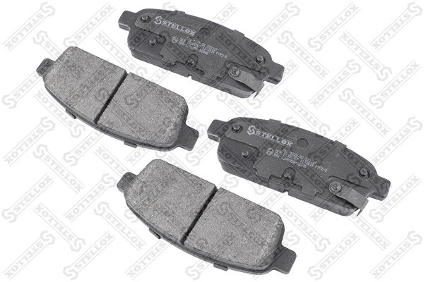 STELLOX OPEL Brake pad set, disc brake - 0542039
