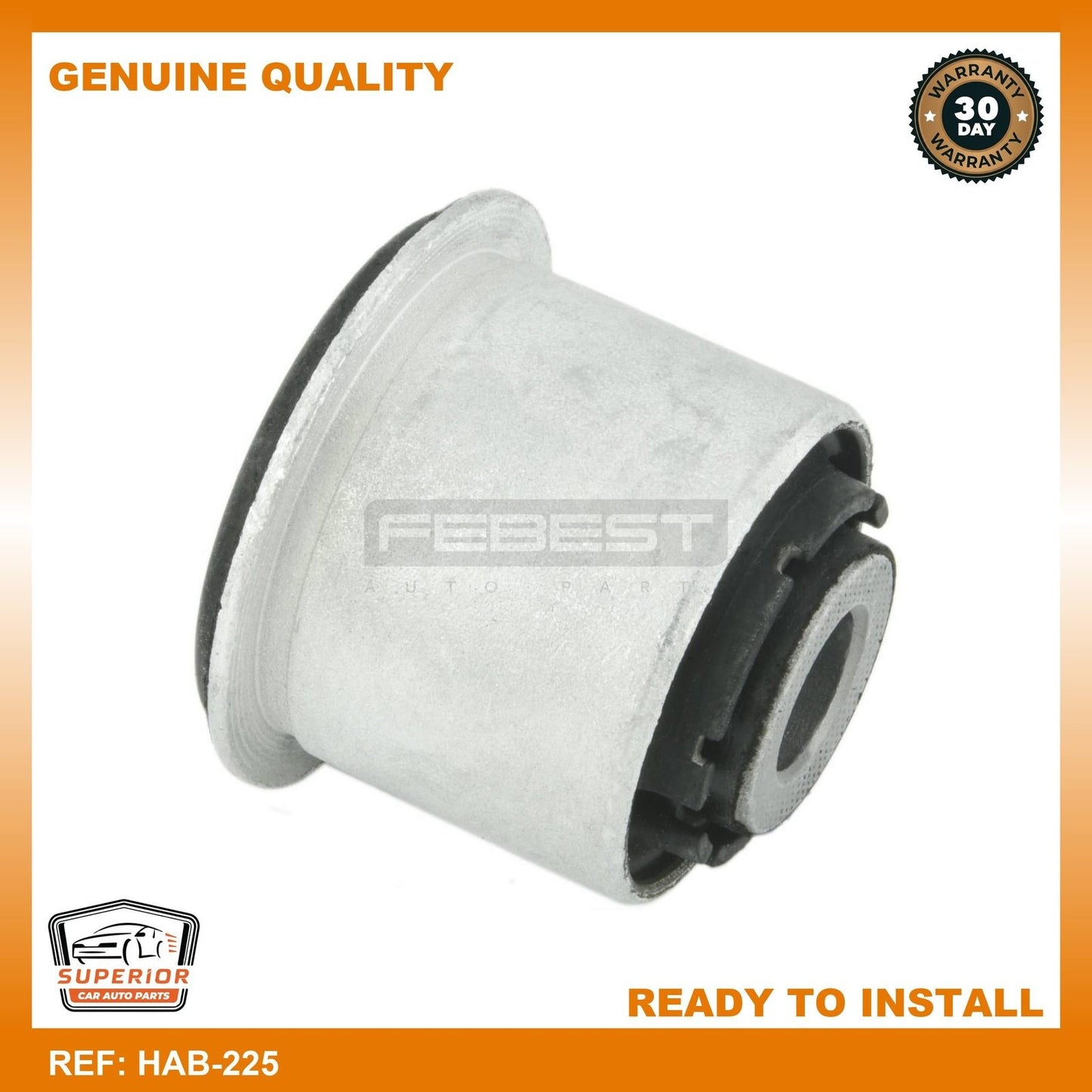 FEBEST HONDA Arm Bushing Rear Assembly HAB-225