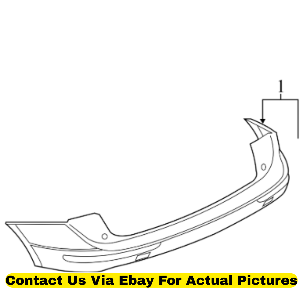 2012 Audi Q5 Rear Bumper Cover Used OEM 8R0807303GRU